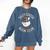 Silly Goose Book Club Reading Lover Comfort Colors Sweatshirt Blue Jean