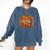 Smart Book Pumpkin Retro Fall Teacher Reading Halloween Comfort Colors Sweatshirt Blue Jean Smart Book Pumpkin Retro Fall Teacher Reading Halloween Comfort Colors Sweatshirt Blue Jean