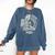 Smut Book Reader Spicy Romance Thick Thighs & Smutty Vibes Comfort Colors Sweatshirt Blue Jean