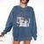 Smut Goblin Reading Club Book Lover Dark Academia Comfort Colors Sweatshirt Blue Jean