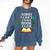 Sorry I Can't I Have Book Club Comfort Colors Sweatshirt Blue Jean