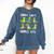 Sorry Can't Books Bye Dinosaur Librarian Bookworm Teacher Comfort Colors Sweatshirt Blue Jean