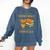 Spicy Books And Iced Coffee Book Lover Smut Reader Comfort Colors Sweatshirt Blue Jean