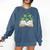 St Patricks Day Book Lover Librarian Reading Saint Pattys Comfort Colors Sweatshirt Blue Jean