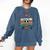 Summer ’95 Retro Cassette Tape Nostalgia Music Lover Premium Tri-Blend Comfort Colors Sweatshirt Blue Jean