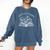 Support Your Local Library Book Reading Books Comfort Colors Sweatshirt Blue Jean