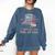I Survived The Dial-Up Era Retro 90s Nostalgia Premium Tri-Blend Comfort Colors Sweatshirt Blue Jean