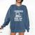 I Survived Dial-Up Internet – Retro 90s Nostalgia Comfort Colors Sweatshirt Blue Jean