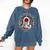 Tale As Old As Time Classic Book Lover Retro Comfort Colors Sweatshirt Blue Jean