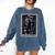 Tarot Cards Guide Book Esoteric Mysticism Clothing The High Priestess -Adults Small Classic Fit Short Sleeve Comfort Colors Sweatshirt Blue Jean