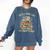 That's What I Do I Read Books And I Know Things Book Floral Comfort Colors Sweatshirt Blue Jean