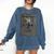 The Three Musketeers Book Cover Comfort Colors Sweatshirt Blue Jean