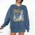 Tired Moms Book Club Reading Books Lovers Mom For Mothers Comfort Colors Sweatshirt Blue Jean