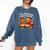 ’Tis The Season To Be Reading Book Lover Comfort Colors Sweatshirt Blue Jean