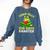 Toad-Ally 100 Days Smarter Frog Reading Book 100 School Day Comfort Colors Sweatshirt Blue Jean Toad-Ally 100 Days Smarter Frog Reading Book 100 School Day Comfort Colors Sweatshirt Blue Jean