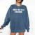Trust Me Im A Librarian Reading Books Humor Comfort Colors Sweatshirt Blue Jean