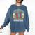 If You Walk A Mile In My Shoes You'Ll End Bookstore Reading Comfort Colors Sweatshirt Blue Jean