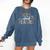 Wild About Reading Books Reader Lover Librarian Bookworm Comfort Colors Sweatshirt Blue Jean