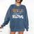 WILD ABOUT READING Reading Books Bookworm Library Day Comfort Colors Sweatshirt Blue Jean