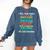 I Will Read Book On Boat Words For Kids Comfort Colors Sweatshirt Blue Jean