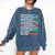 I Will Read Books On A Boat & Everywhere Reading Book Comfort Colors Sweatshirt Blue Jean