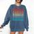 I Will Read Books On A Boat Kids Reading Comfort Colors Sweatshirt Blue Jean