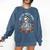 Will Yap About Books Comfort Colors Sweatshirt Blue Jean