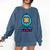 Women's Adulting Is A Myth Retro Pixel Pet Nostalgia Millennials Comfort Colors Sweatshirt Blue Jean