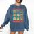 Women's DCC Many Faces Of Mordecai Grid Gamer Series Book Comfort Colors Sweatshirt Blue Jean Women's DCC Many Faces Of Mordecai Grid Gamer Series Book Comfort Colors Sweatshirt Blue Jean