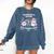 Women's Nothing Beats Reading Book Lover Statement Comfort Colors Sweatshirt Blue Jean Women's Nothing Beats Reading Book Lover Statement Comfort Colors Sweatshirt Blue Jean