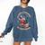 In A World Of Bookworms Be A Book Dragon Comfort Colors Sweatshirt Blue Jean