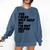 Yes I Read Self-Help No I’m Not Helped Yet Book Lover Comfort Colors Sweatshirt Blue Jean