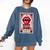 Yes Sir The Good-Girl The Good-Girl Tarot Card Smut Book Comfort Colors Sweatshirt Blue Jean
