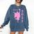12th Grade Girls Graduation High School Graduation Comfort Colors Sweatshirt Denim