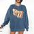 1988 Class Reunion Retro Class Of 88 High School Graduation Comfort Colors Sweatshirt Denim