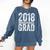 2018 Business Graduation MBA Graduate Degree Comfort Colors Sweatshirt Denim