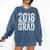 2018 Engineering Graduation Engineer Graduate Degree Comfort Colors Sweatshirt Denim