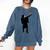 2019 Football Graduation Dab Shirt- Dabbing Graduate Comfort Colors Sweatshirt Denim
