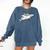 2019 Graduation Shark T Shirt High School College Grad Comfort Colors Sweatshirt Denim
