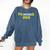 2019 PhinisheD Graduation Ph D College Phinished Comfort Colors Sweatshirt Denim