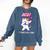 2021 Kindergarden Graduation Celebration Dapping Cat For Men Women Kids Comfort Colors Sweatshirt Denim