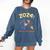 2024 Year Of The Introvert New Year Adventures Comfort Colors Sweatshirt Denim