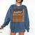 2026 Basketball Senior Brother Graduation Matching Family Comfort Colors Sweatshirt Denim