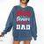 2026 Senior Band Dad Class Of 2026 Band Parent Graduation Comfort Colors Sweatshirt Denim