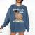 5th Grade Graduation Class Of 2023 Capybara Fifth Graduate Comfort Colors Sweatshirt Denim