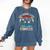 5th Grade Level Complete Gamer Graduation Boys Class Of 2024 Comfort Colors Sweatshirt Denim