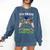 5th Grade Level Complete Gaming Graduation Class 2023 Gamer Comfort Colors Sweatshirt Denim