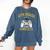 6th Grade Graduation Senior Video Gamer Graduated Comfort Colors Sweatshirt Denim