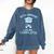 8th Grade Level Complete Eighth Grade Gamer Graduation Day Comfort Colors Sweatshirt Denim