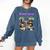 90s Style Bootleg Trendy Sloth Design For Introverts Comfort Colors Sweatshirt Denim 90s Style Bootleg Trendy Sloth Design For Introverts Comfort Colors Sweatshirt Denim